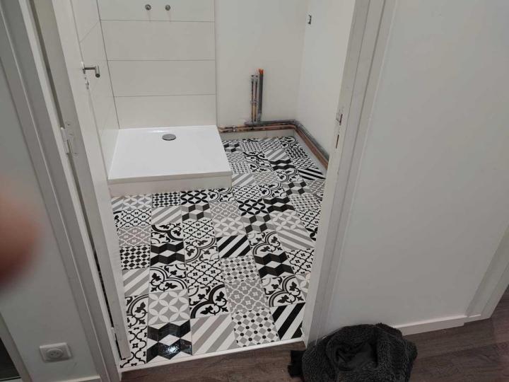 Revêtement de sol en carrelage à Rennes